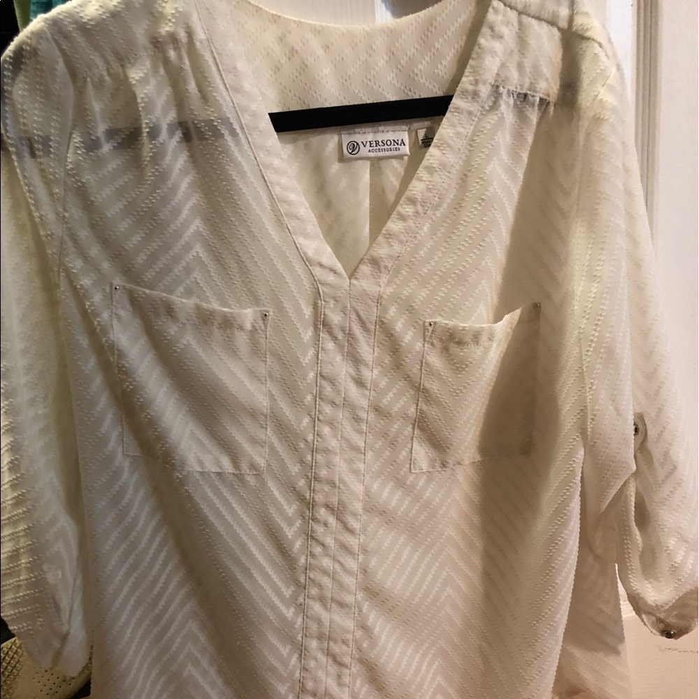 White Versona blouse